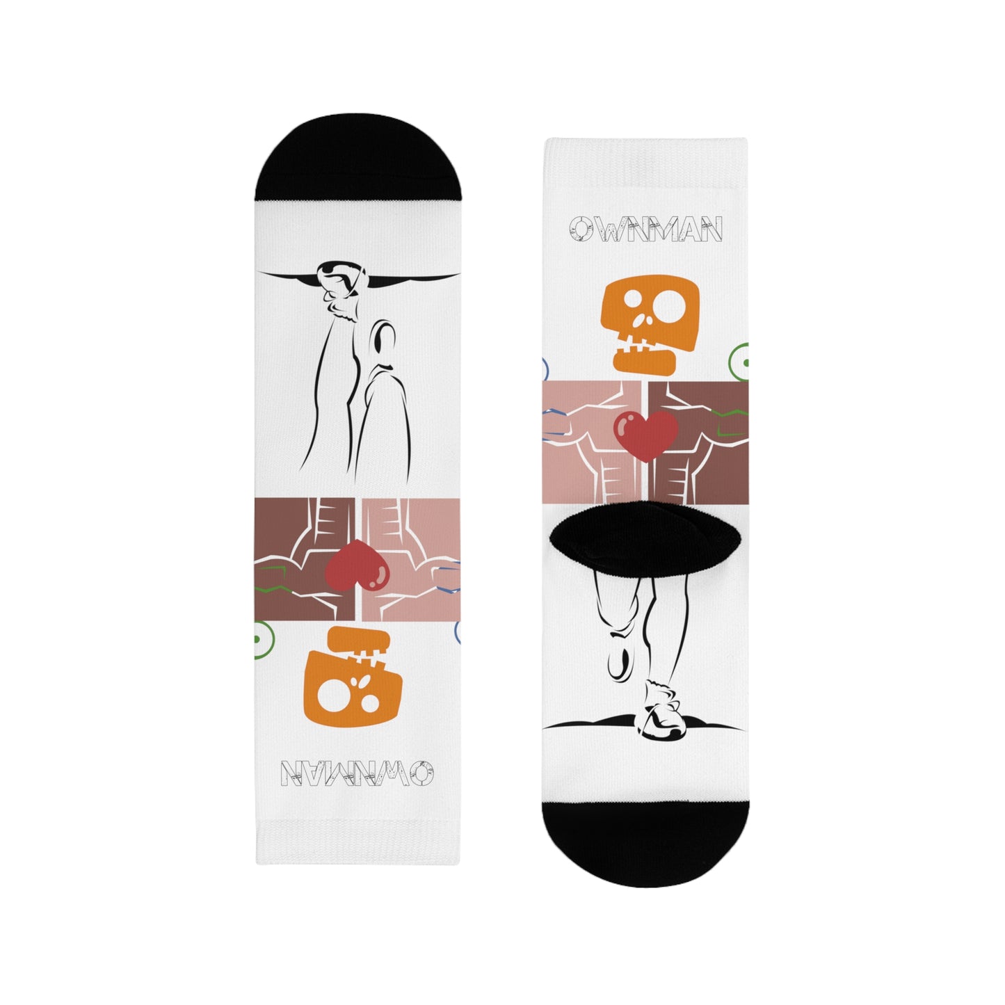 OWN MAN - Sublimation Crew Socks (EU)