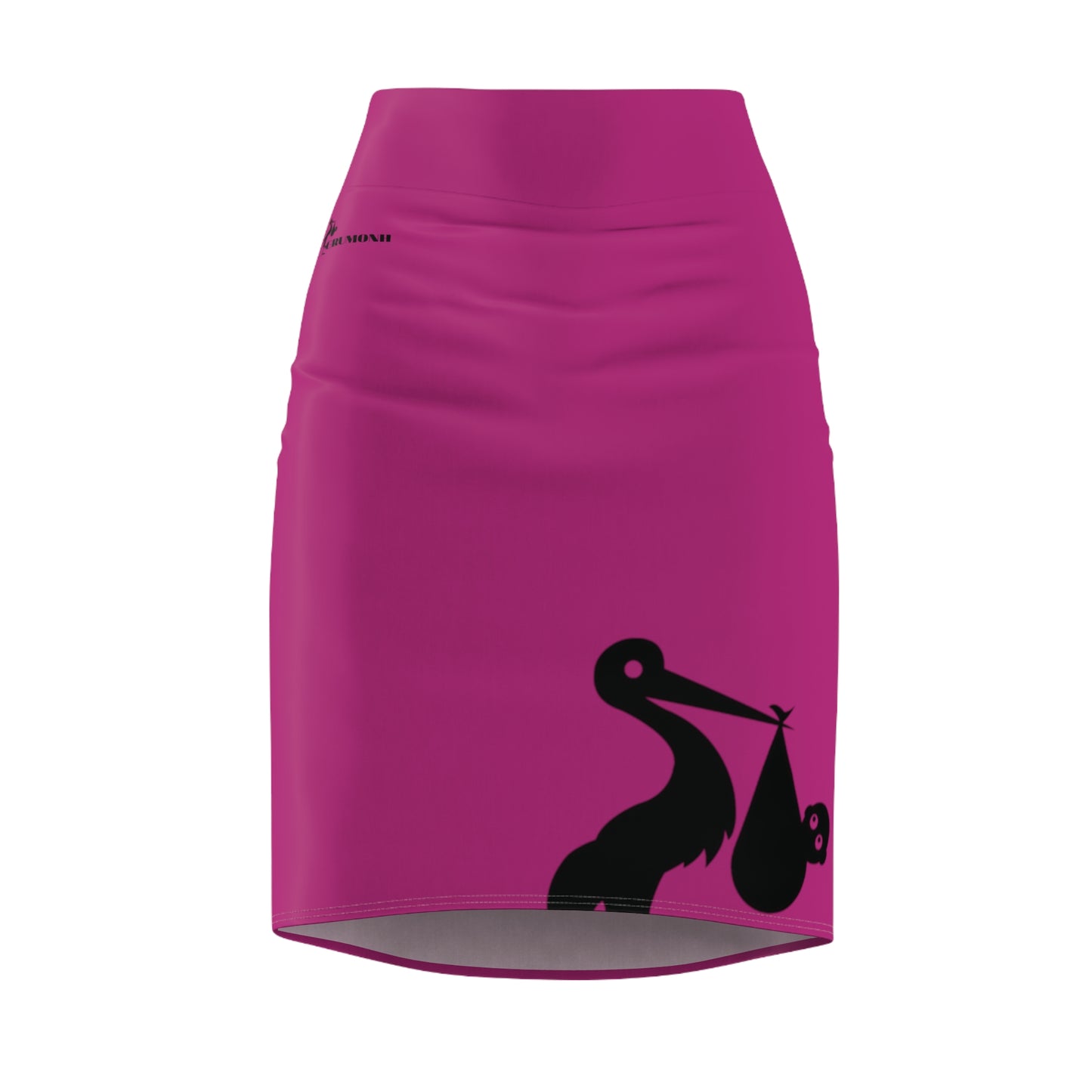 GRUMONH Women's Pencil Skirt Pink