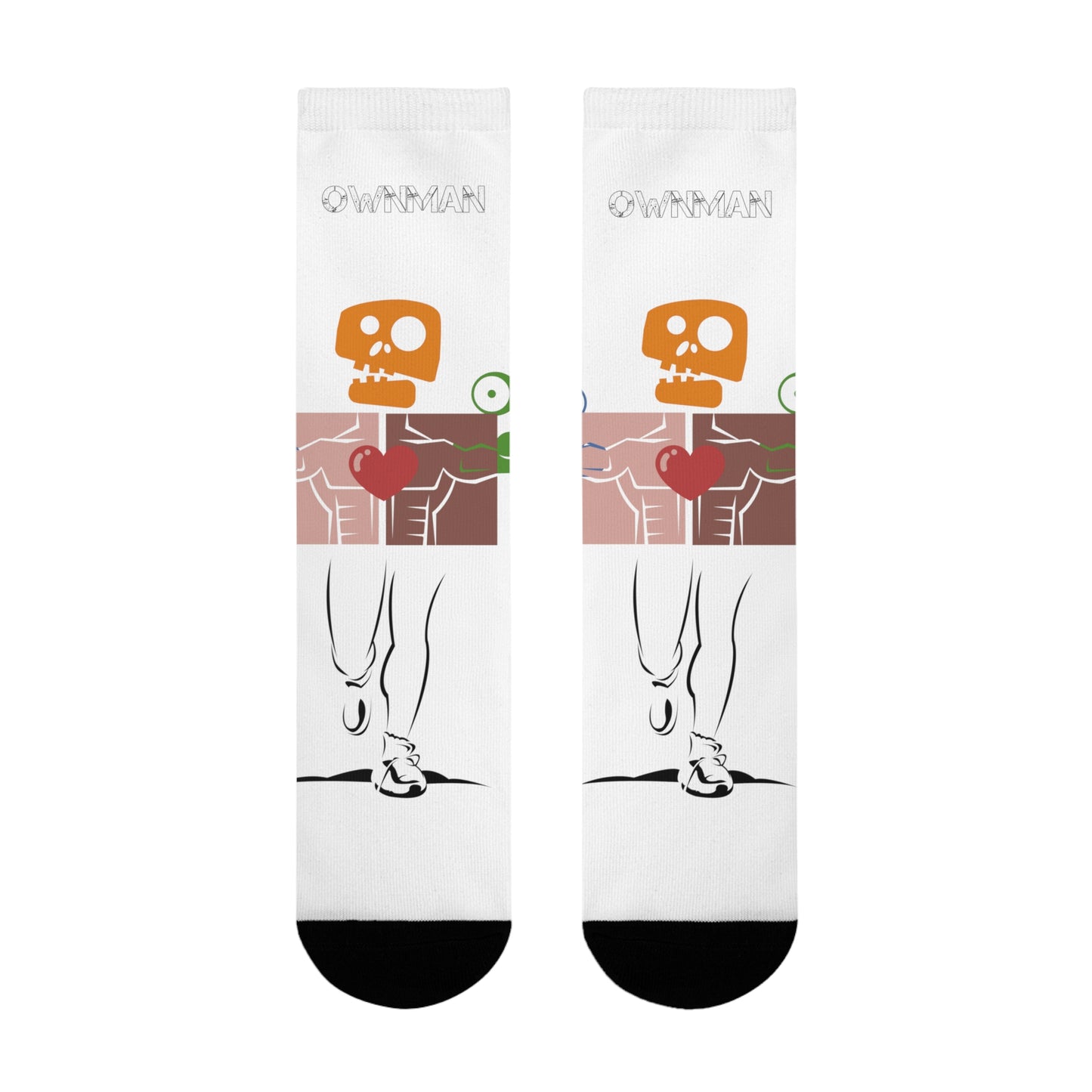 OWN MAN - Sublimation Crew Socks (EU)