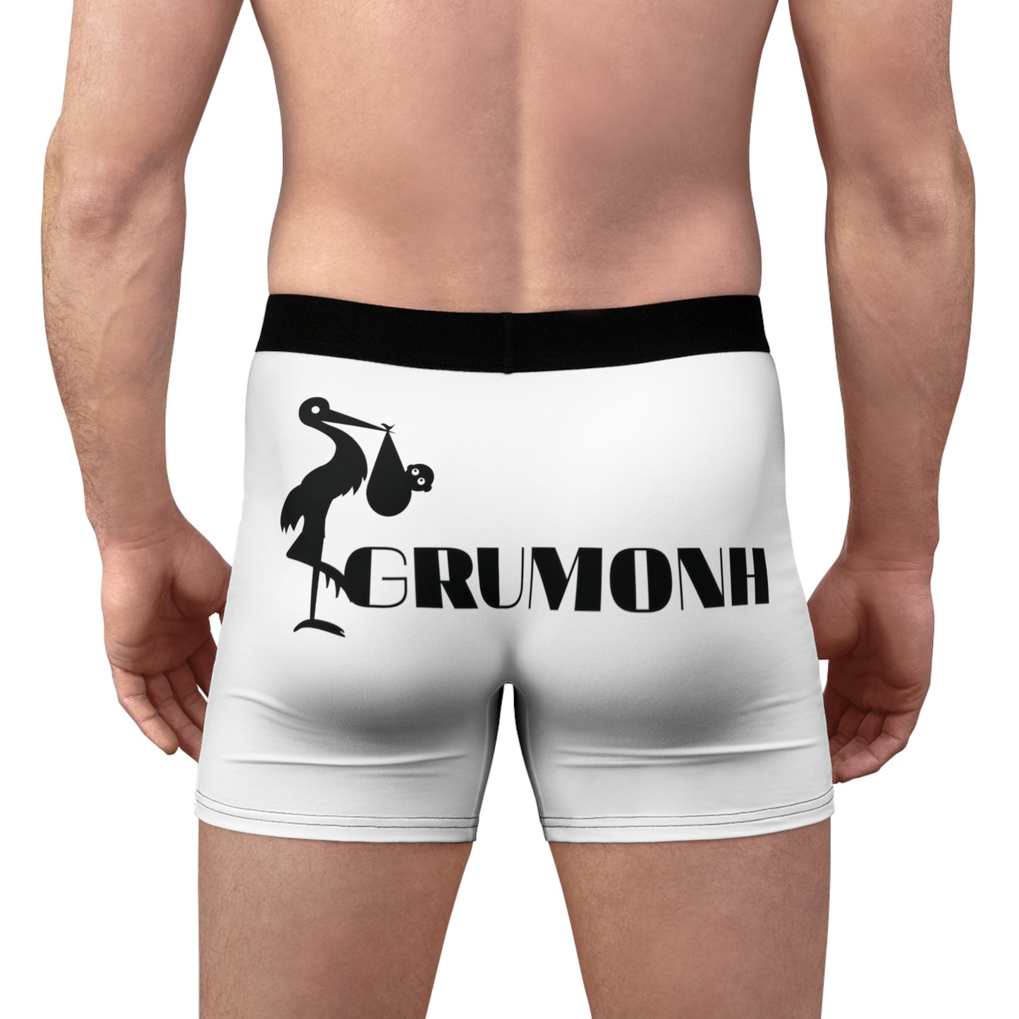 GRUMONH Men's Boxer Briefs (AOP)