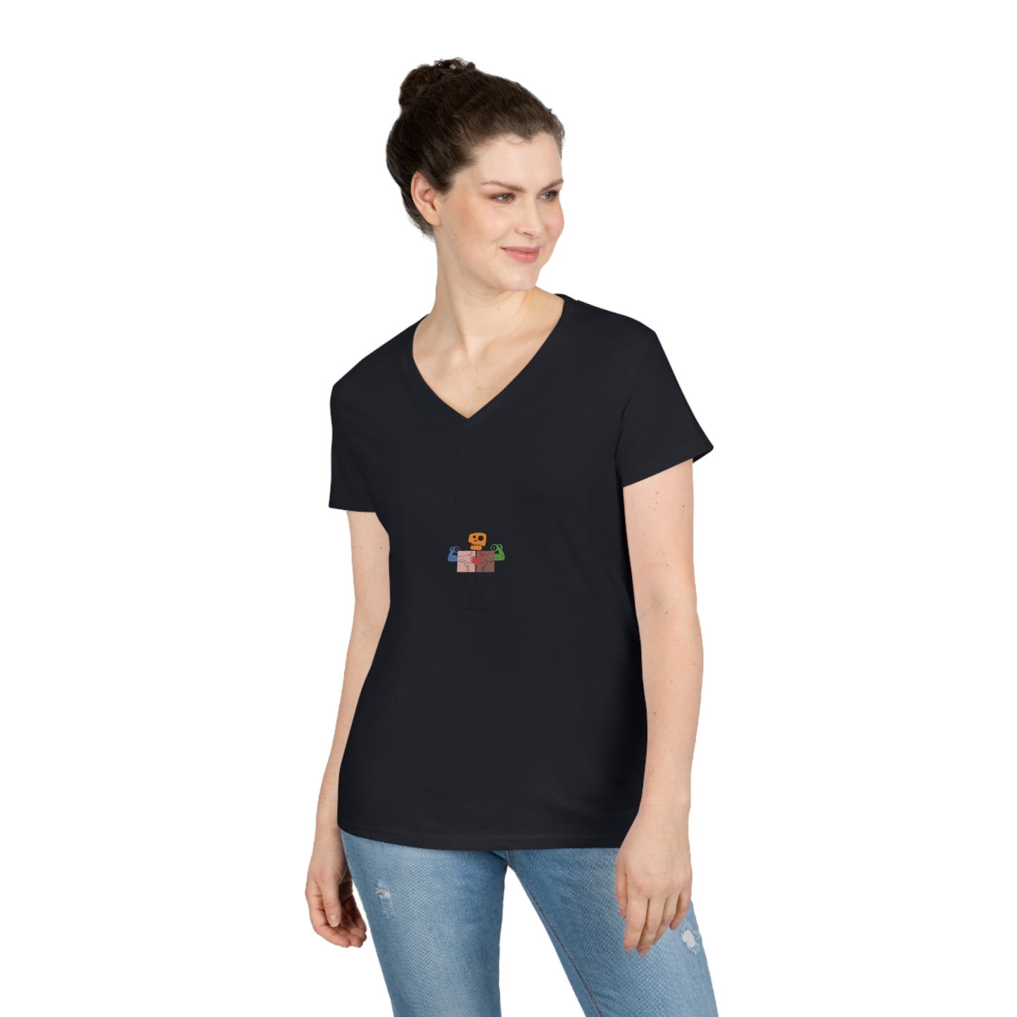 OWN MAN Women’s V-Neck T-Shirt