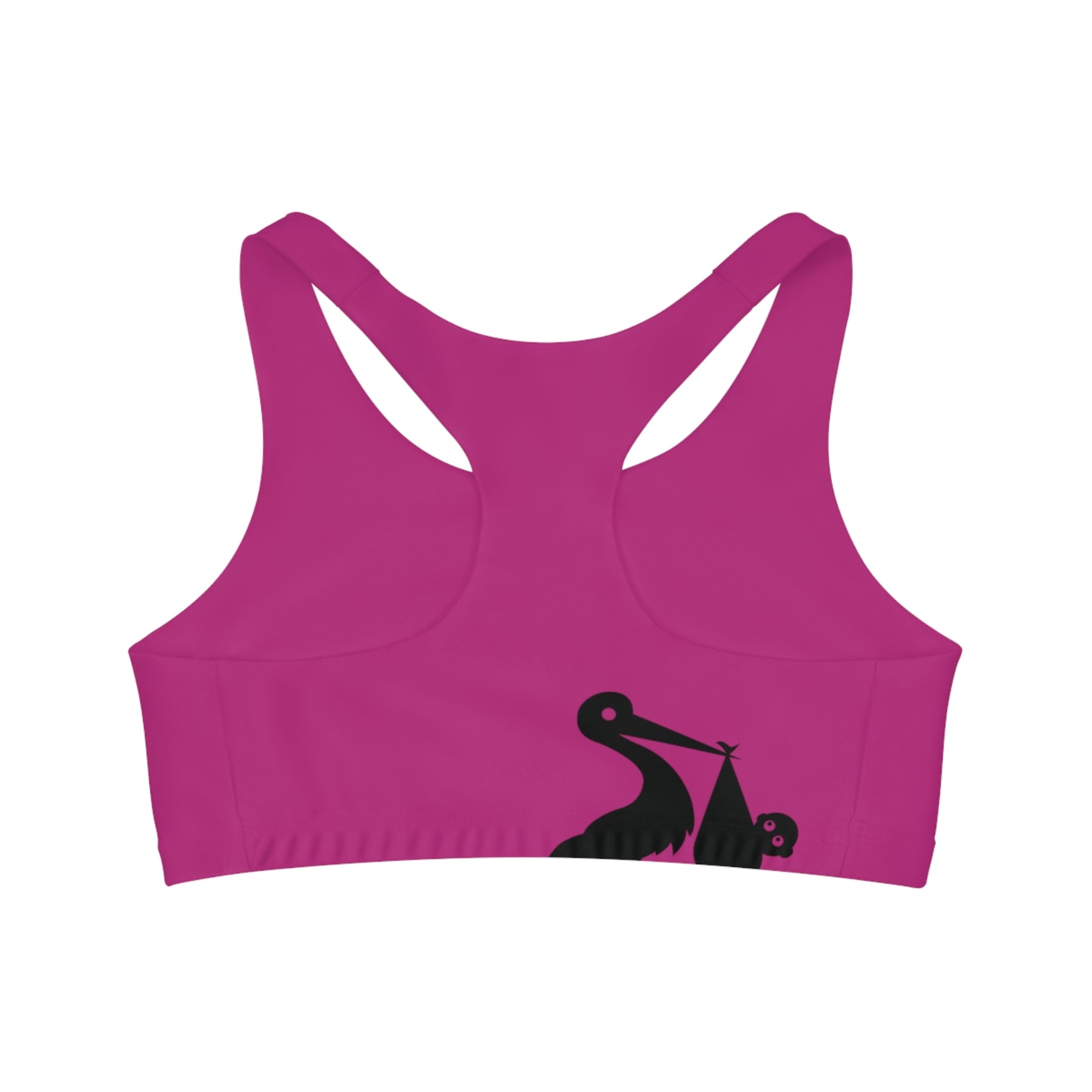 GRUMONH Seamless Sports Bra Pink