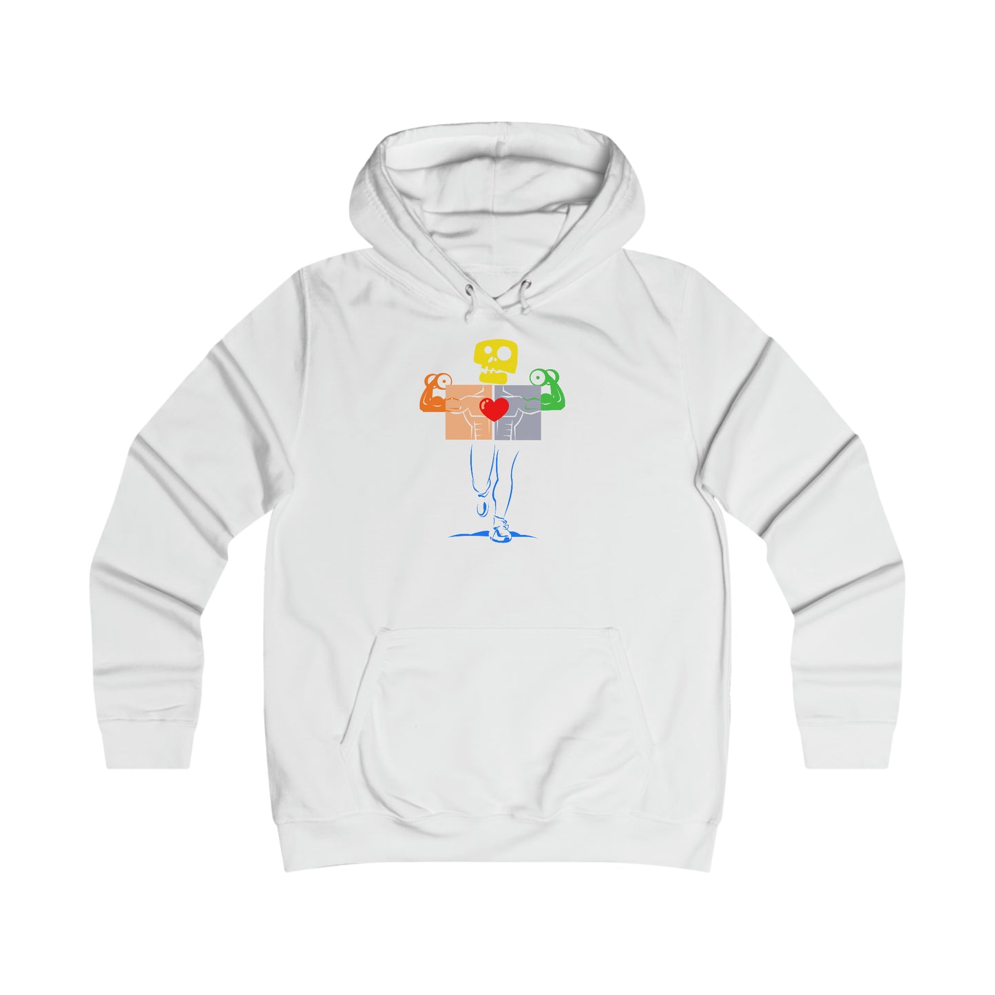 OWN MAN - Girlie College Hoodie