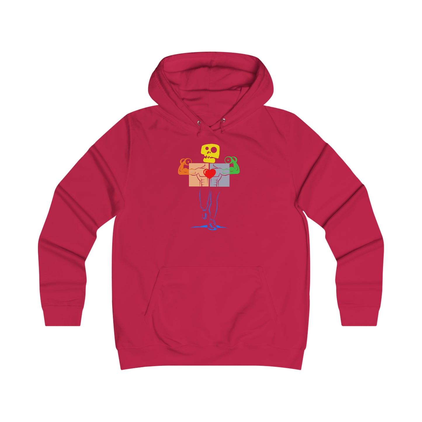 OWN MAN - Girlie College Hoodie