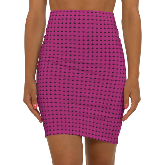 OWN MAN Women's Mini Skirt Pink