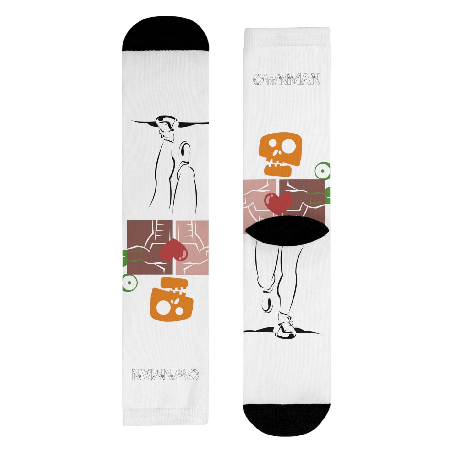 OWN MAN - Sublimation Crew Socks (EU)