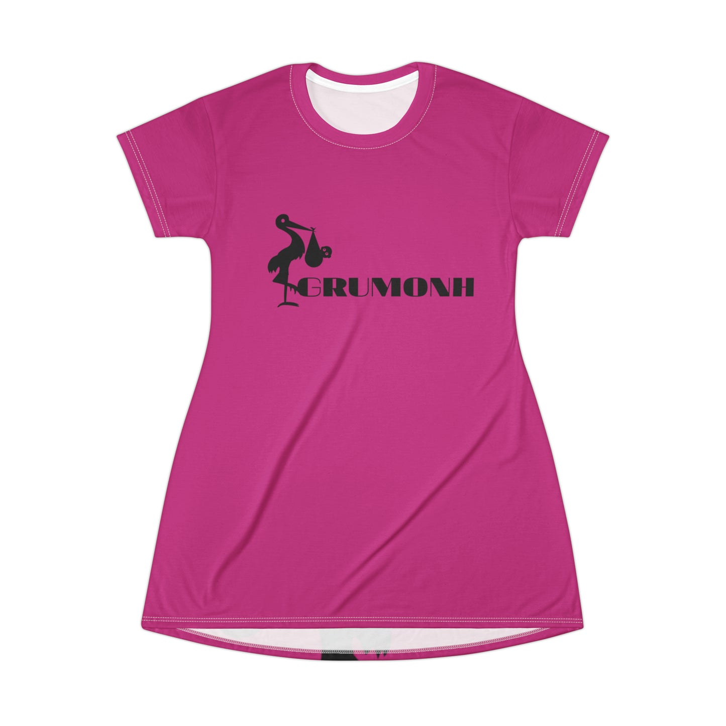 GRUMONH T-Shirt Dress Pink