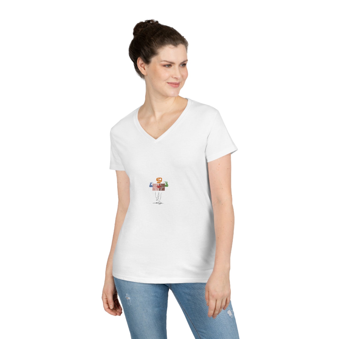 OWN MAN Women’s V-Neck T-Shirt