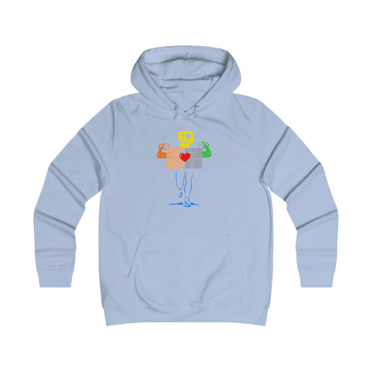 OWN MAN - Girlie College Hoodie