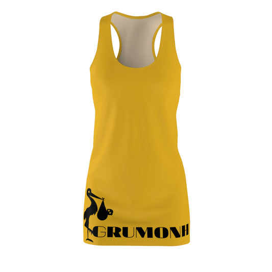 Women's GRUMONH Cut & Sew Racerback Dress (AOP)