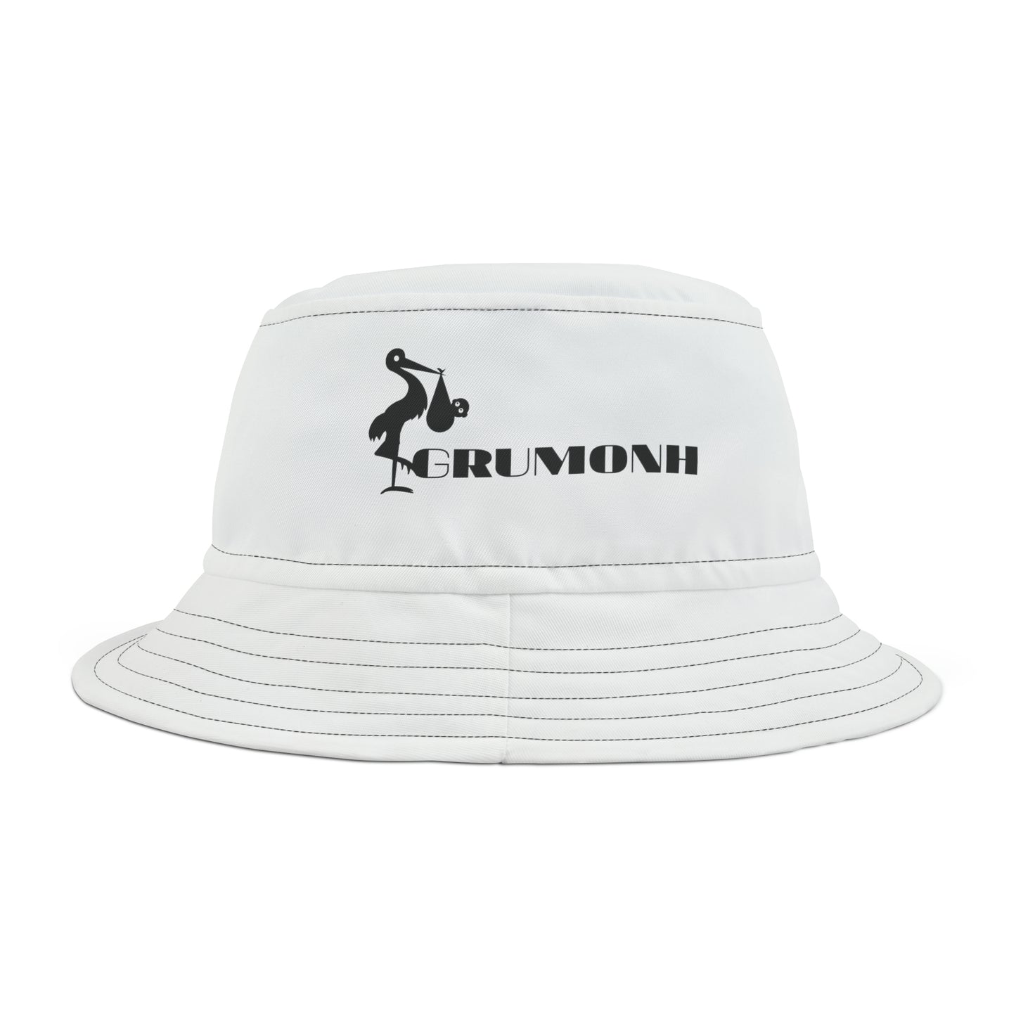 GRUMONH Bucket Hat White