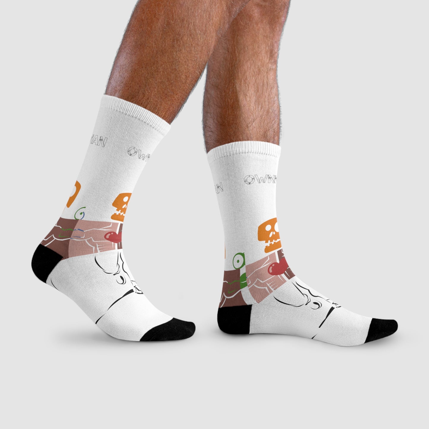 OWN MAN - Sublimation Crew Socks (EU)