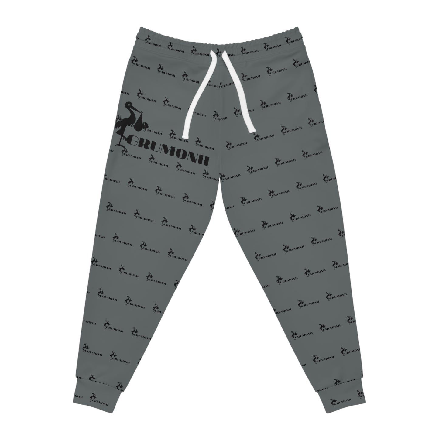 GRUMONH Athletic Joggers Grey