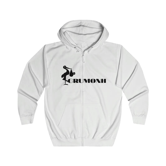 GRUMONH - Unisex Full Zip Hoodie