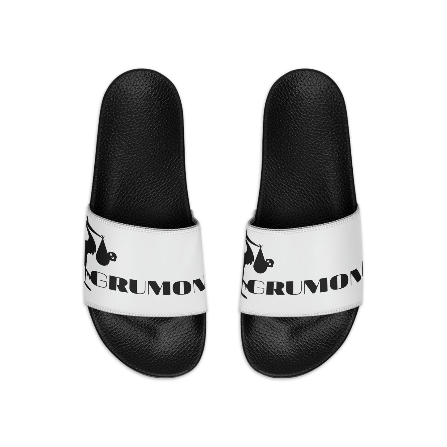 GRUMONH - Men's Slide Sandals White