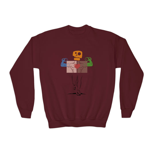 OWN MAN Youth Crewneck Sweatshirt